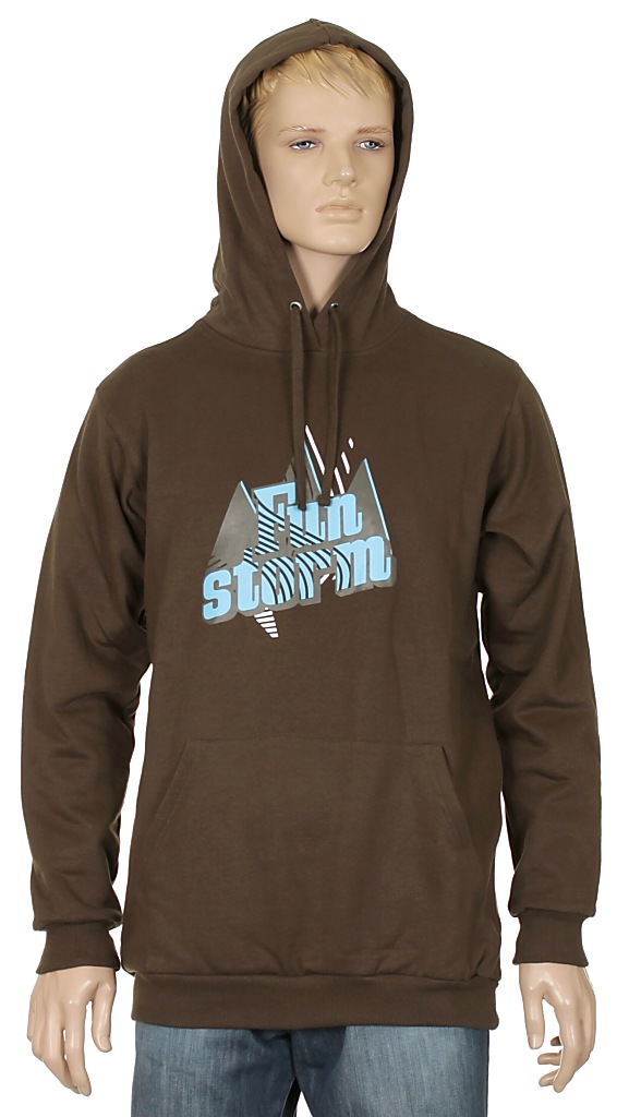 hoodie Funstorm Slocan - Brown