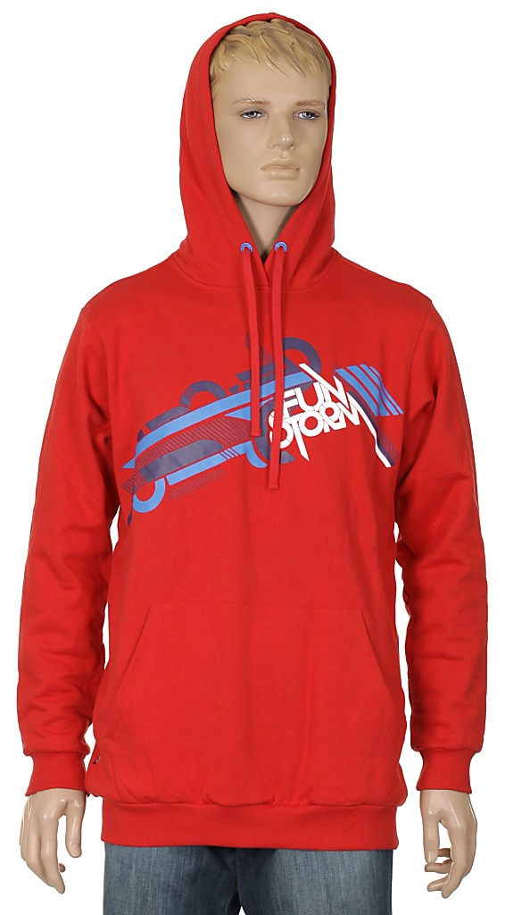 hoodie Funstorm HWY - Red