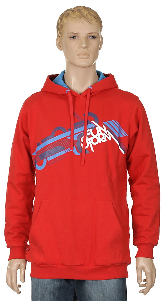 hoodie Funstorm HWY - Red