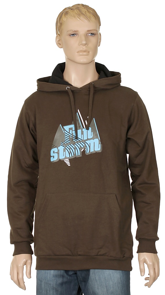 hoodie Funstorm Slocan - Brown
