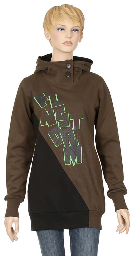 hoodie Funstorm Elgin - Brown