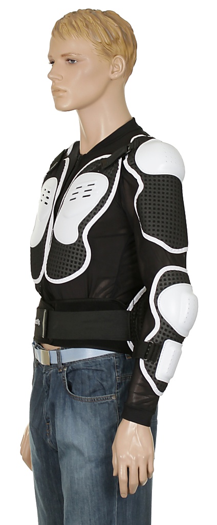 protector Meatfly Bayaya - Black/White