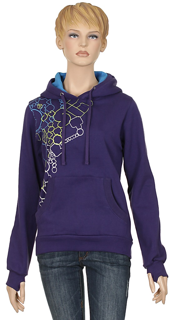 hoodie Funstorm Lindy - Violet