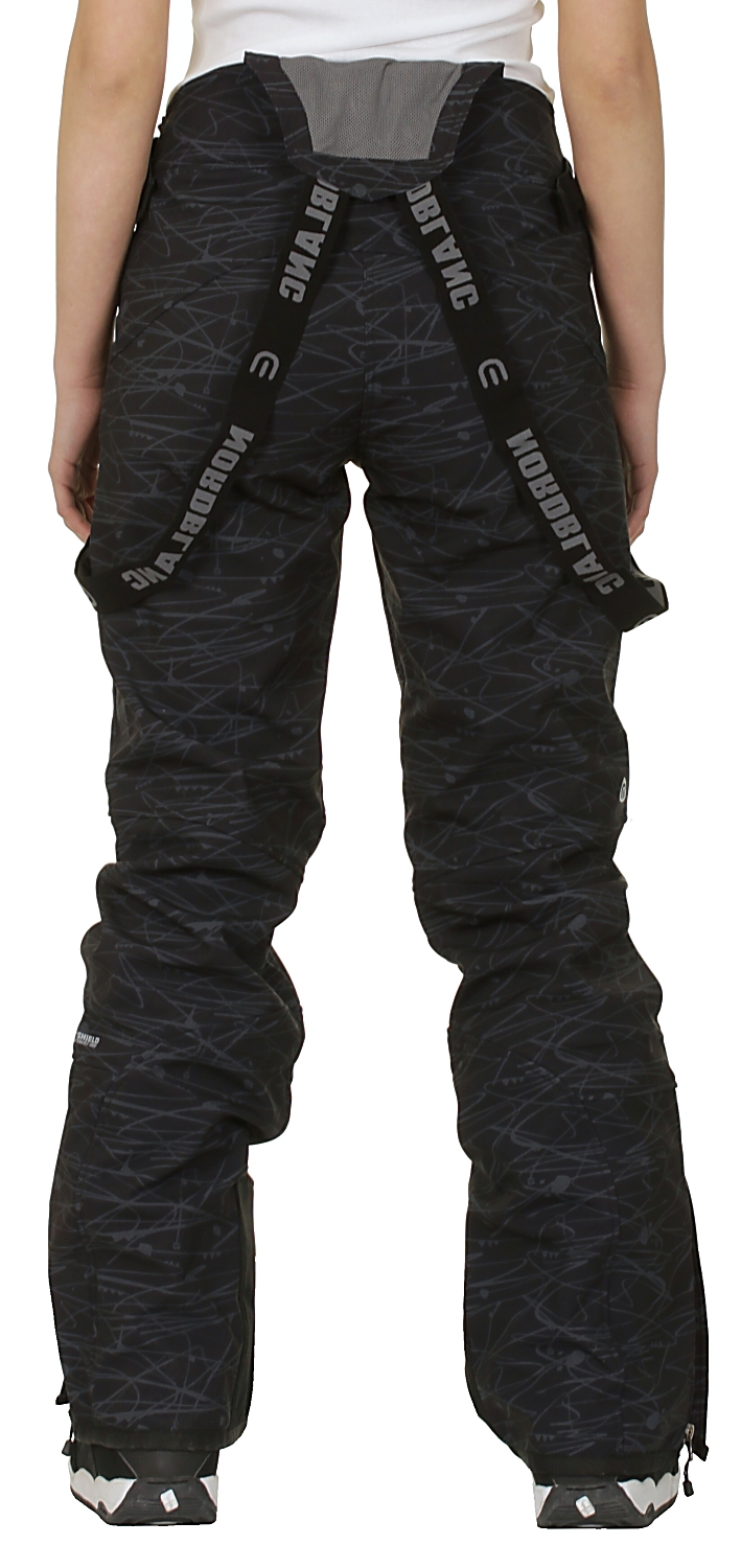 nohavice Nordblanc NBWP2654 - Black/Graphite