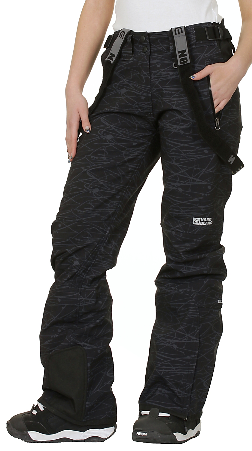 nohavice Nordblanc NBWP2654 - Black/Graphite
