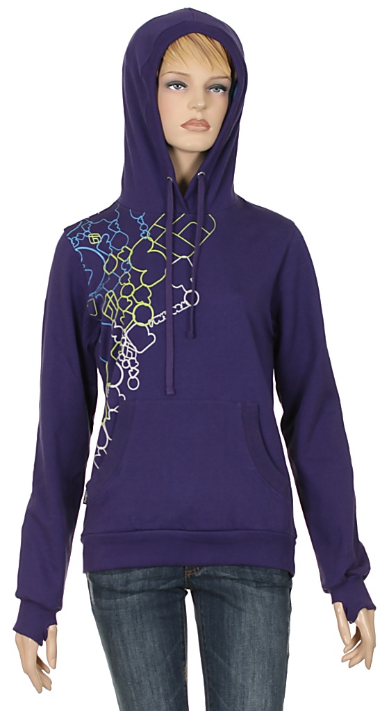 hoodie Funstorm Lindy - Violet