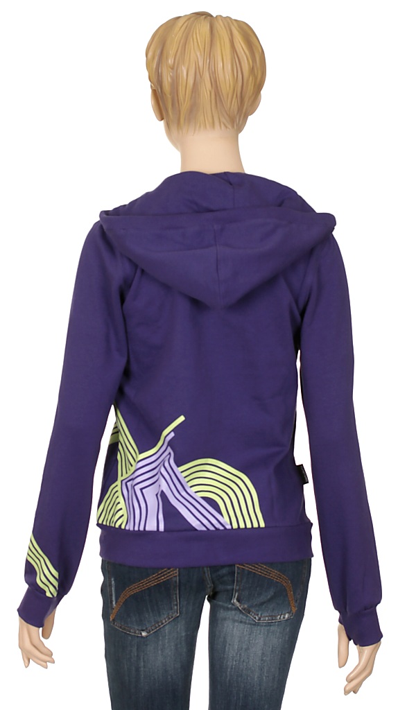 mikina Funstorm Aniwa Zip - Violet