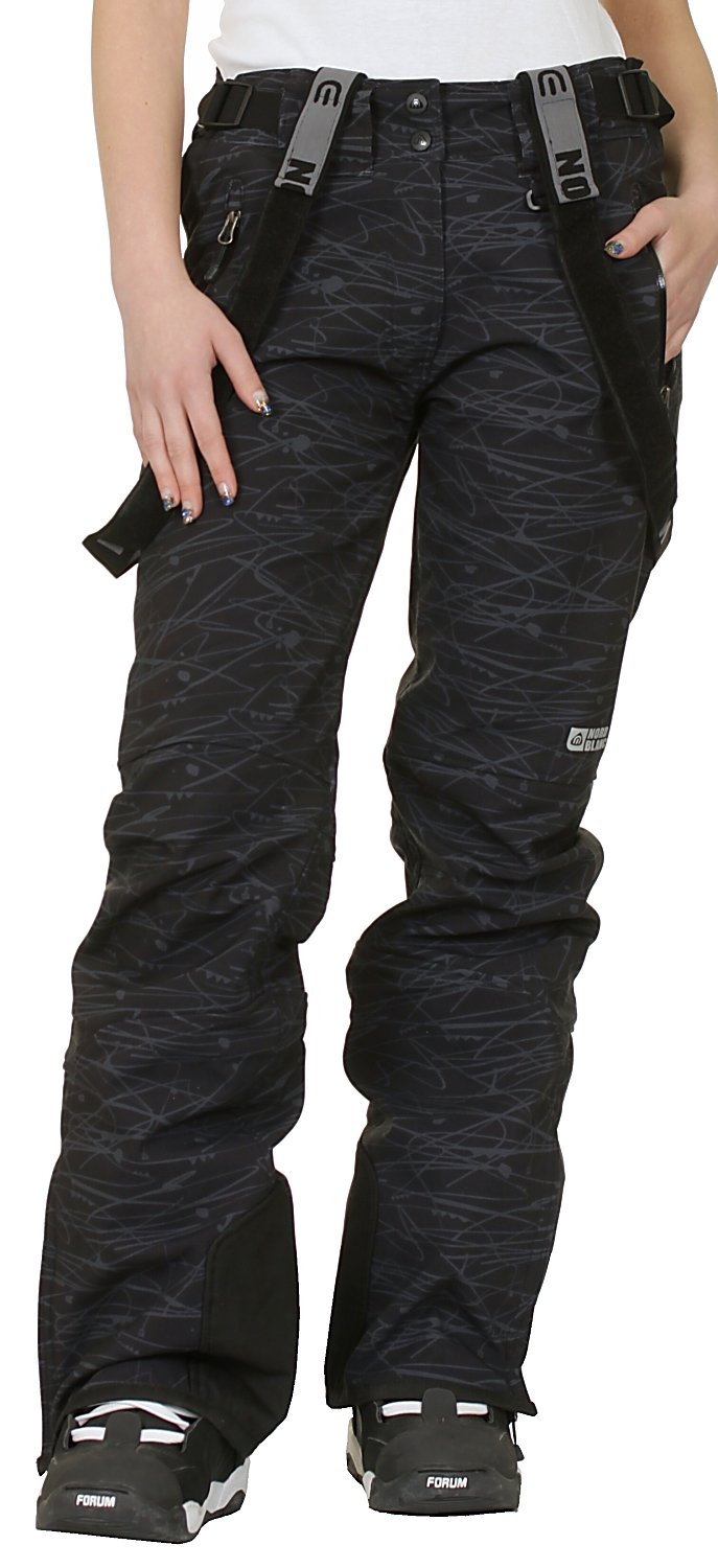 nohavice Nordblanc NBWP2654 - Black/Graphite
