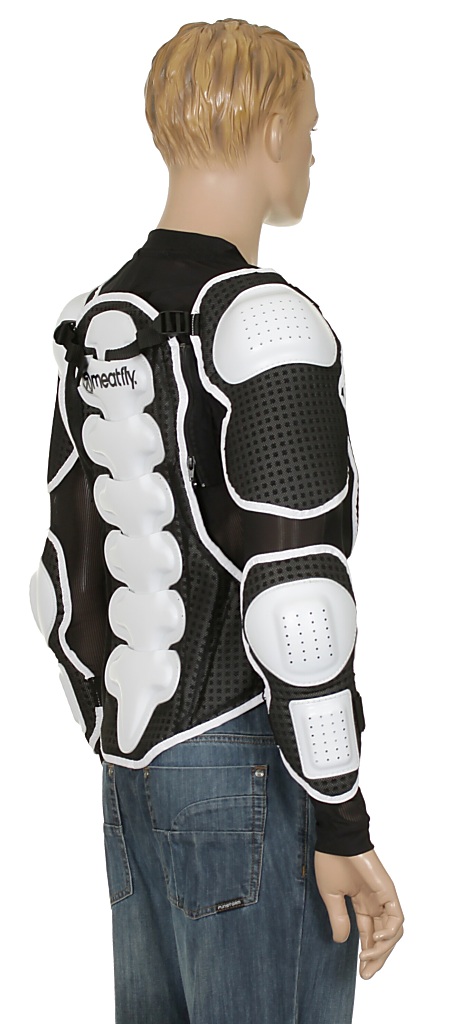 protector Meatfly Bayaya - Black/White