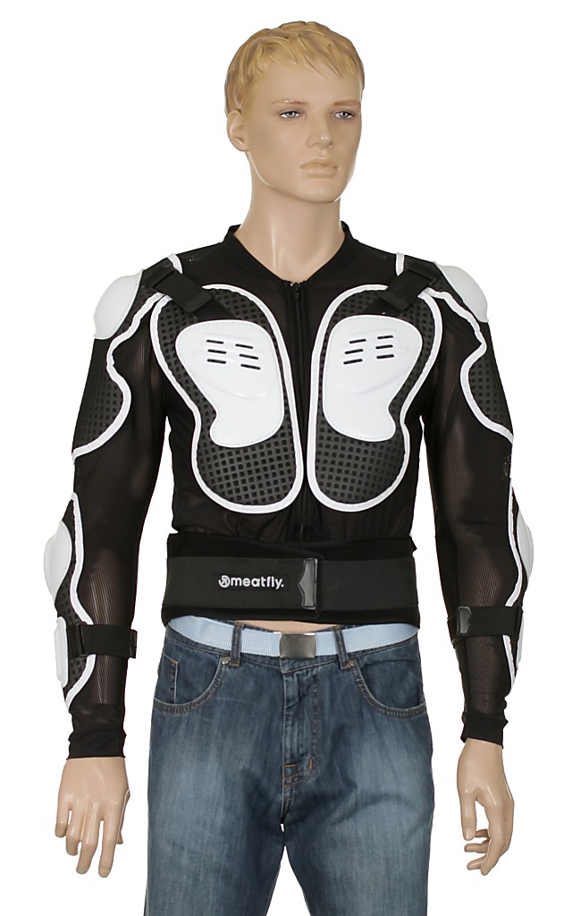 protector Meatfly Bayaya - Black/White