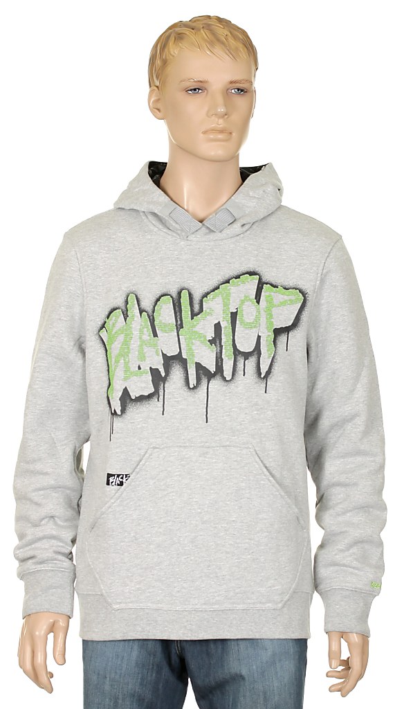 hoodie Reebok BlkTop - Reebok Medium Gray Heather
