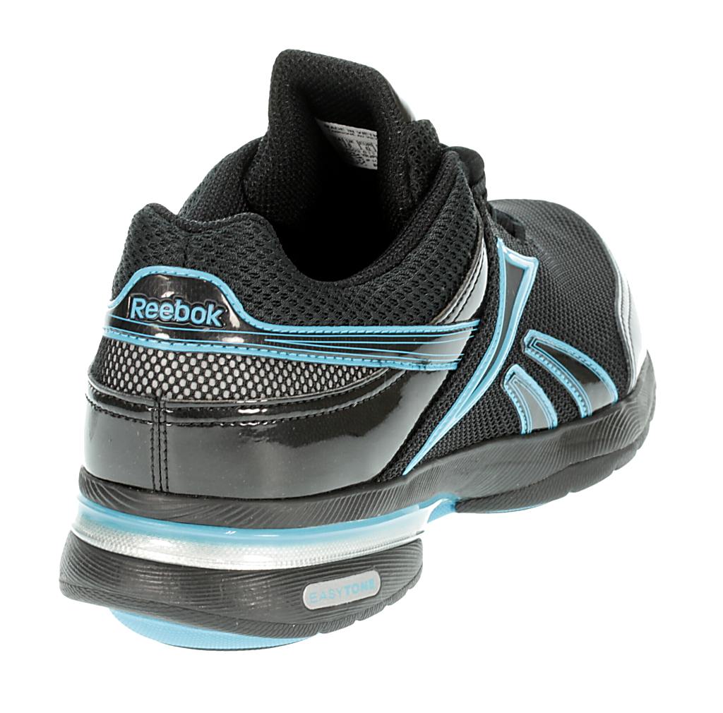 buty Reebok Easytone Reenew - Black/Feather Blue/Silver