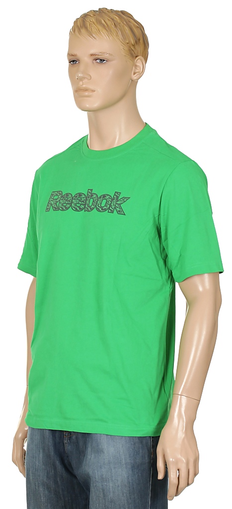 tričko Reebok AB Big Logo - Lucky Green/Gravel