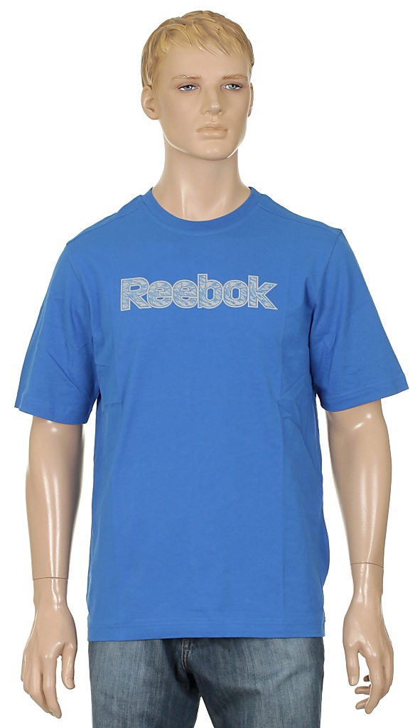 tričko Reebok AB Big Logo - Buff Blue