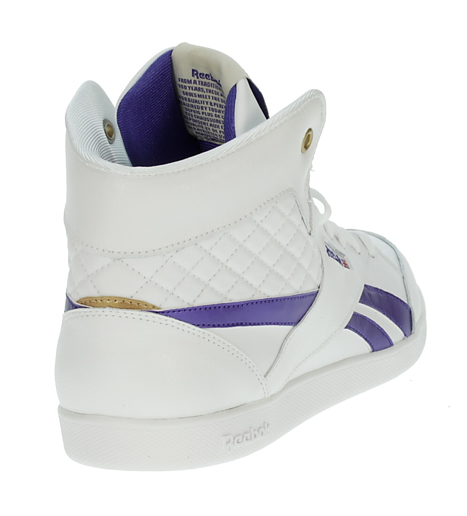topánky Reebok Fabulista Mid Varsity - White/Purple/Brass/Paperwhite
