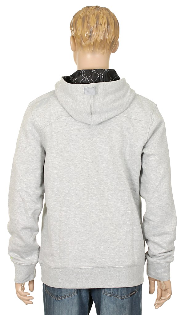 hoodie Reebok BlkTop - Reebok Medium Gray Heather