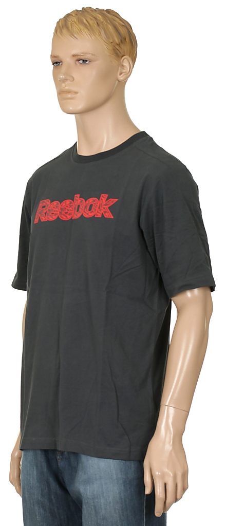 tričko Reebok AB Big Logo - Gravel/Excellent Red