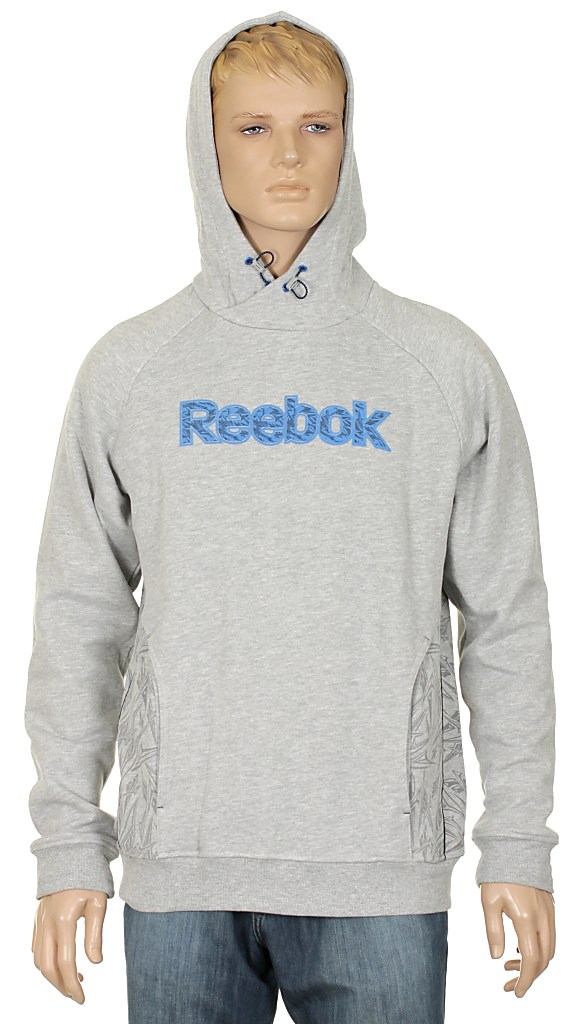 mikina Reebok AB - Reebok Medium Gray Heather