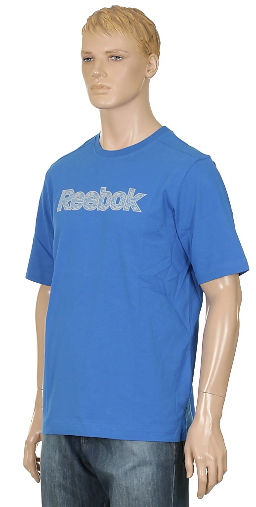 tričko Reebok AB Big Logo - Buff Blue