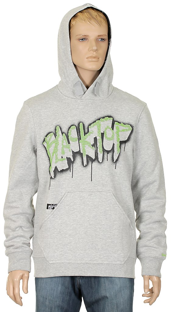 hoodie Reebok BlkTop - Reebok Medium Gray Heather