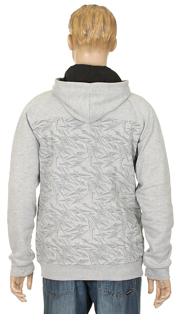 mikina Reebok AB - Reebok Medium Gray Heather