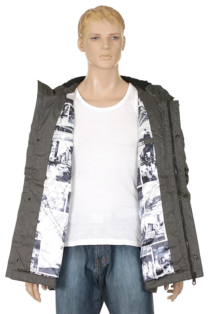 kurtka Billabong Jackie Paper - Charcoal