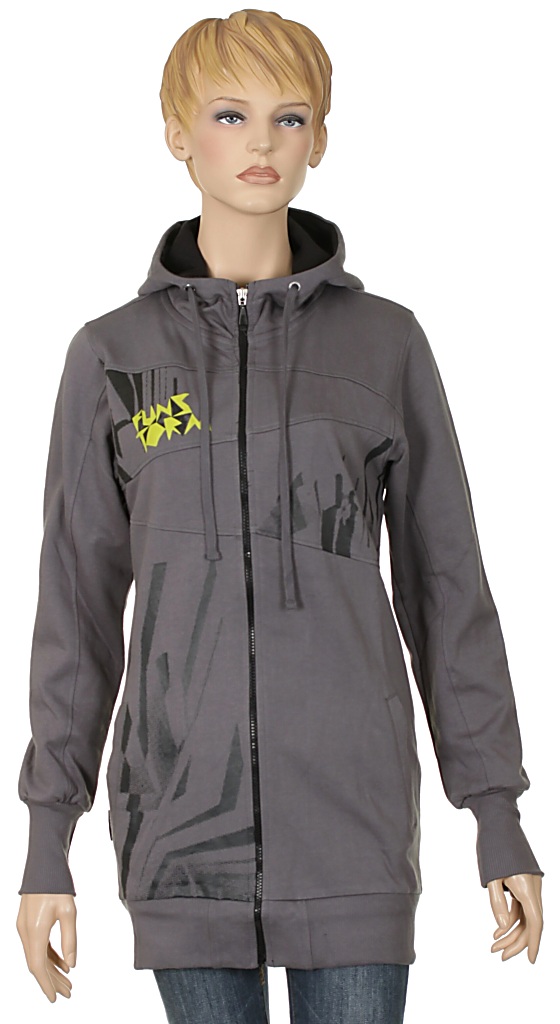 sweatshirt Funstorm Shelby Zip - Dark Gray