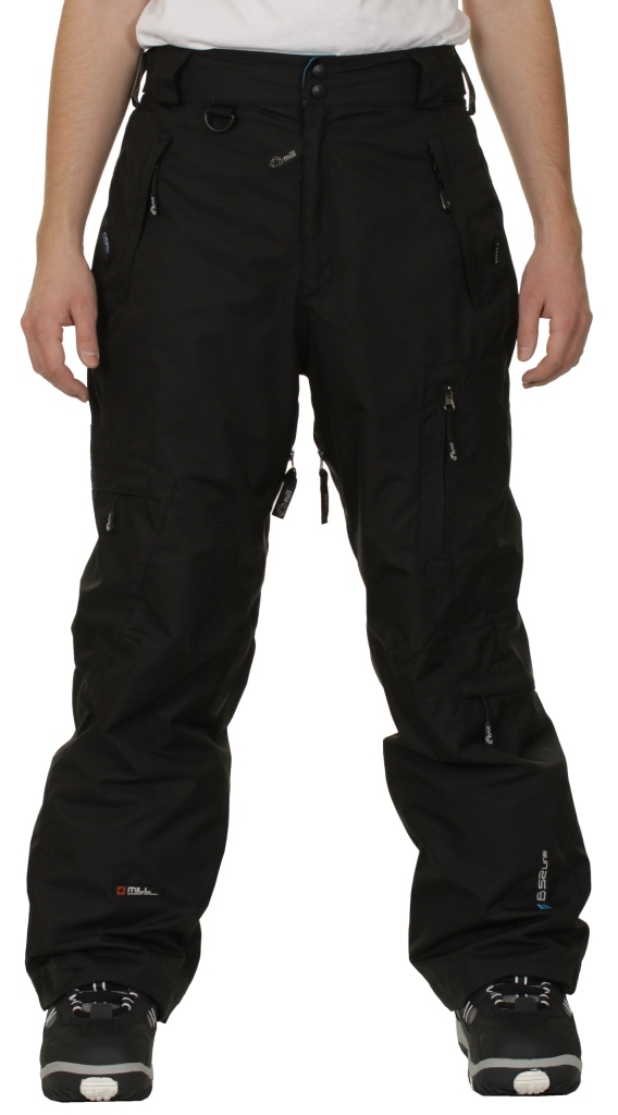 kalhoty Mill Ride - Black