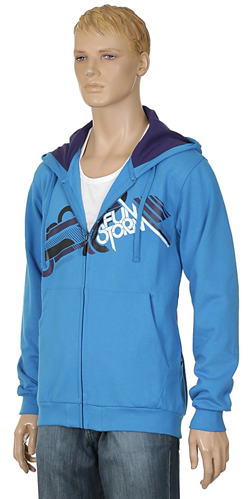 jacket Funstorm Bevan Zip - Blue