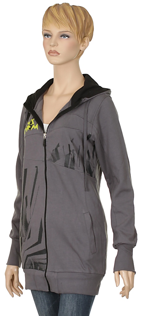 sweatshirt Funstorm Shelby Zip - Dark Gray