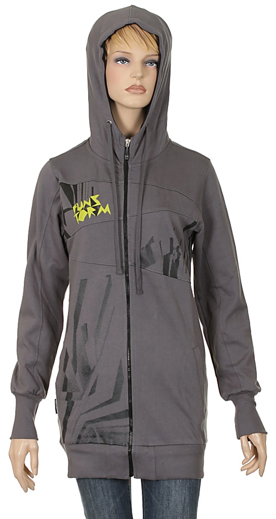 sweatshirt Funstorm Shelby Zip - Dark Gray