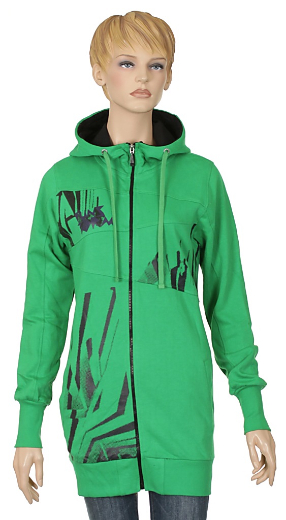bluza Funstorm Shelby Zip - Green