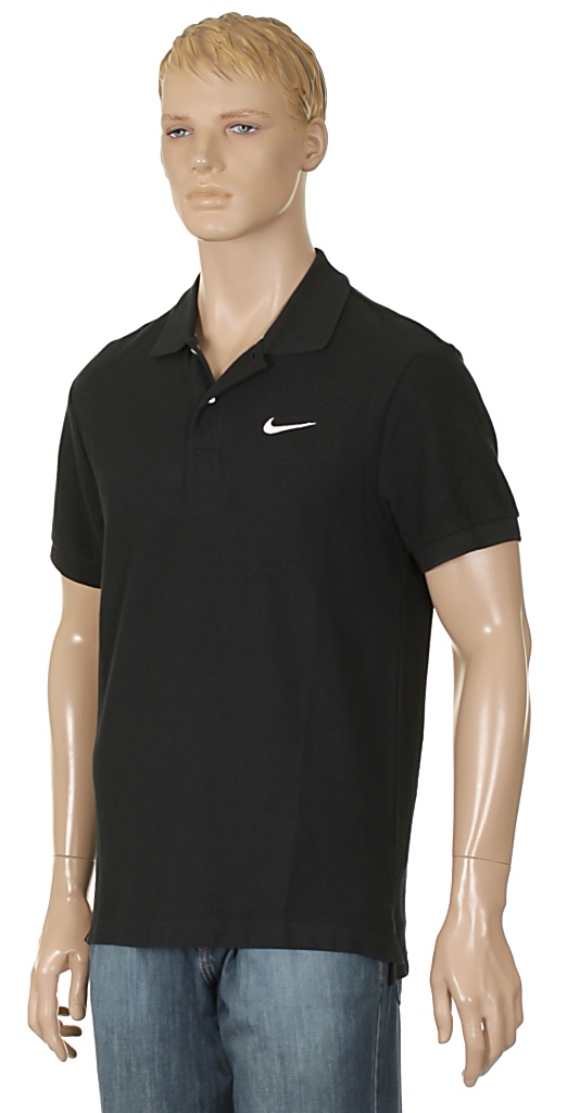 koszulka trykotowa Nike AD Club Pique Polo - 010/Black/White