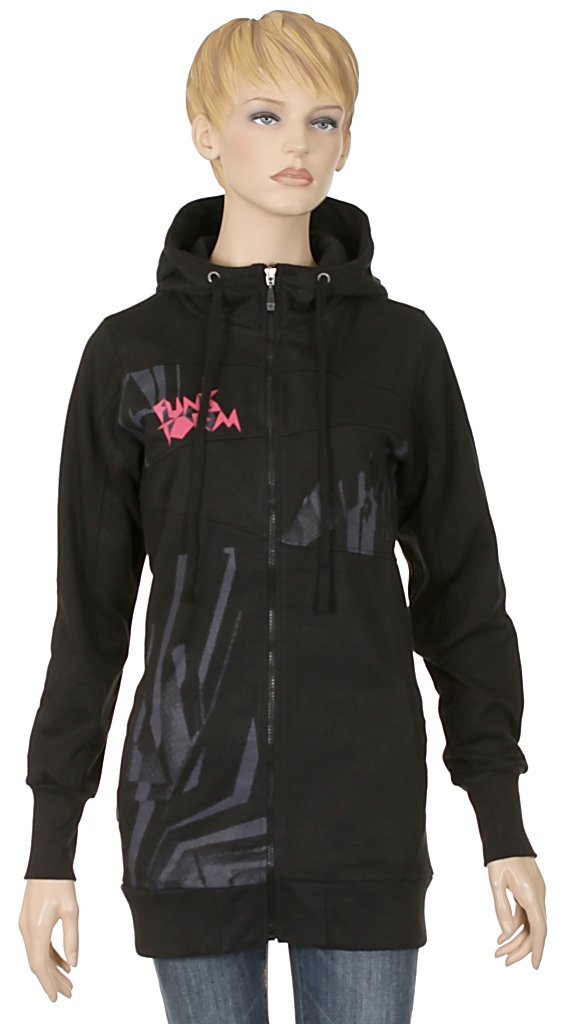 sweatshirt Funstorm Shelby Zip - Black