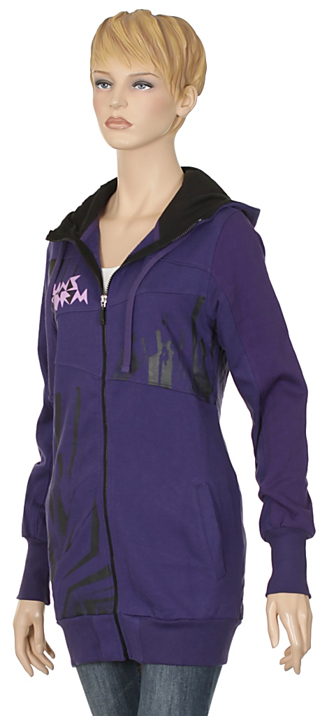 sweatshirt Funstorm Shelby Zip - Violet
