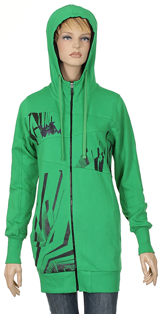 bluza Funstorm Shelby Zip - Green