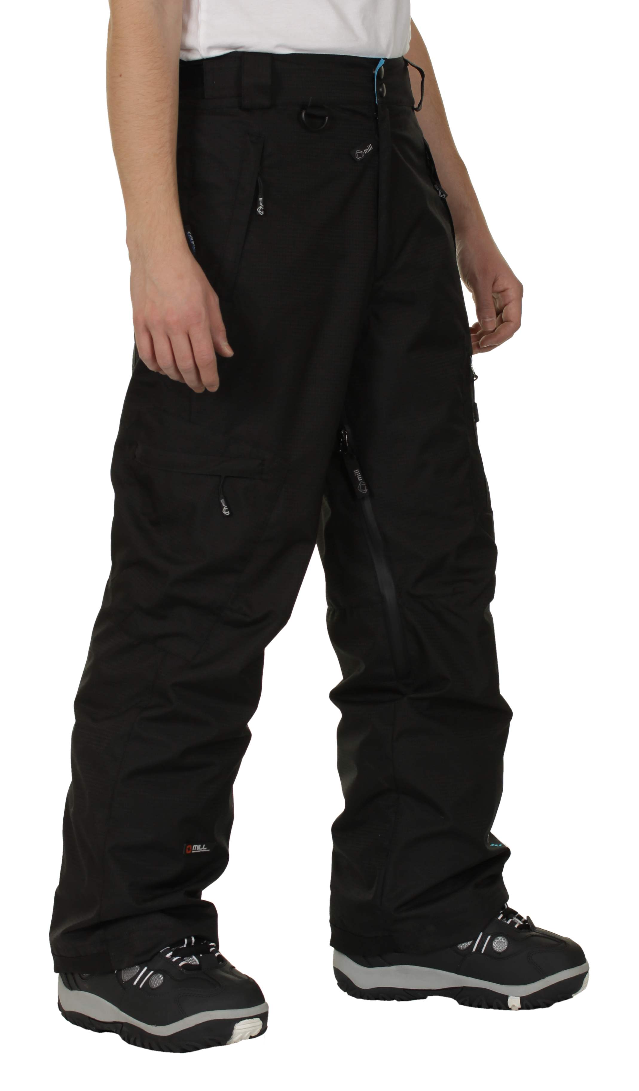 kalhoty Mill Ride - Black