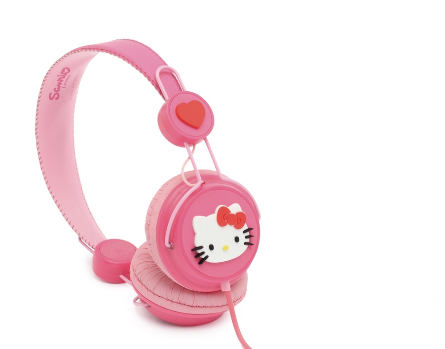 slúchadlá Coloud Hello Kitty - Pink Rubber
