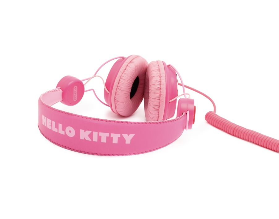 slúchadlá Coloud Hello Kitty - Pink Rubber
