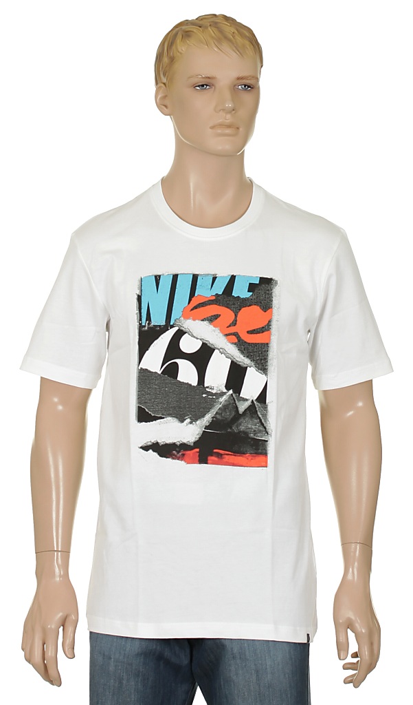 T-shirt Nike 6.0 Torn Standard - 100/White