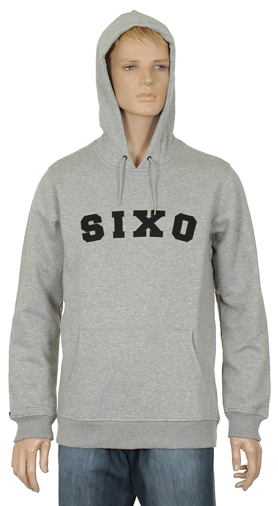 hoodie Nike 6.0 Sixo - 063/Dark Gray Heather/Black