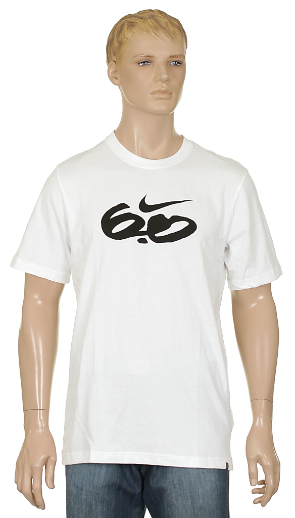 tričko Nike 6.0 Logo Standard - 106/White/Black