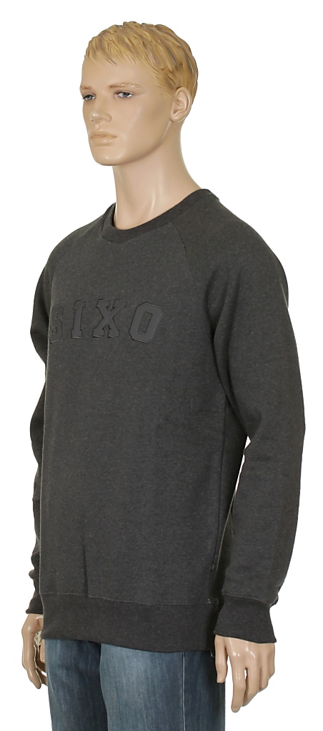 mikina Nike 6.0 College Crew - 032/Black Heather/Anthracite
