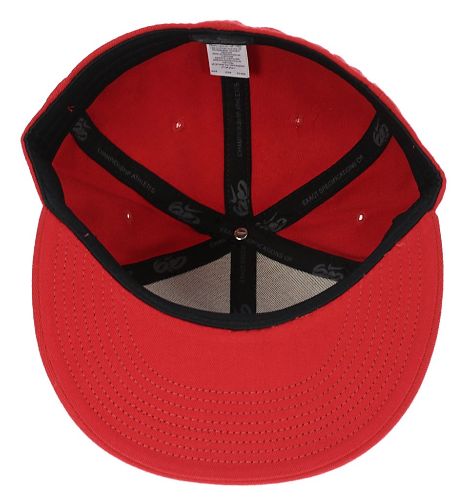 cap Nike 6.0 Basic Logo Swoosh Flexfit - 616/Sport Red/Anthracite