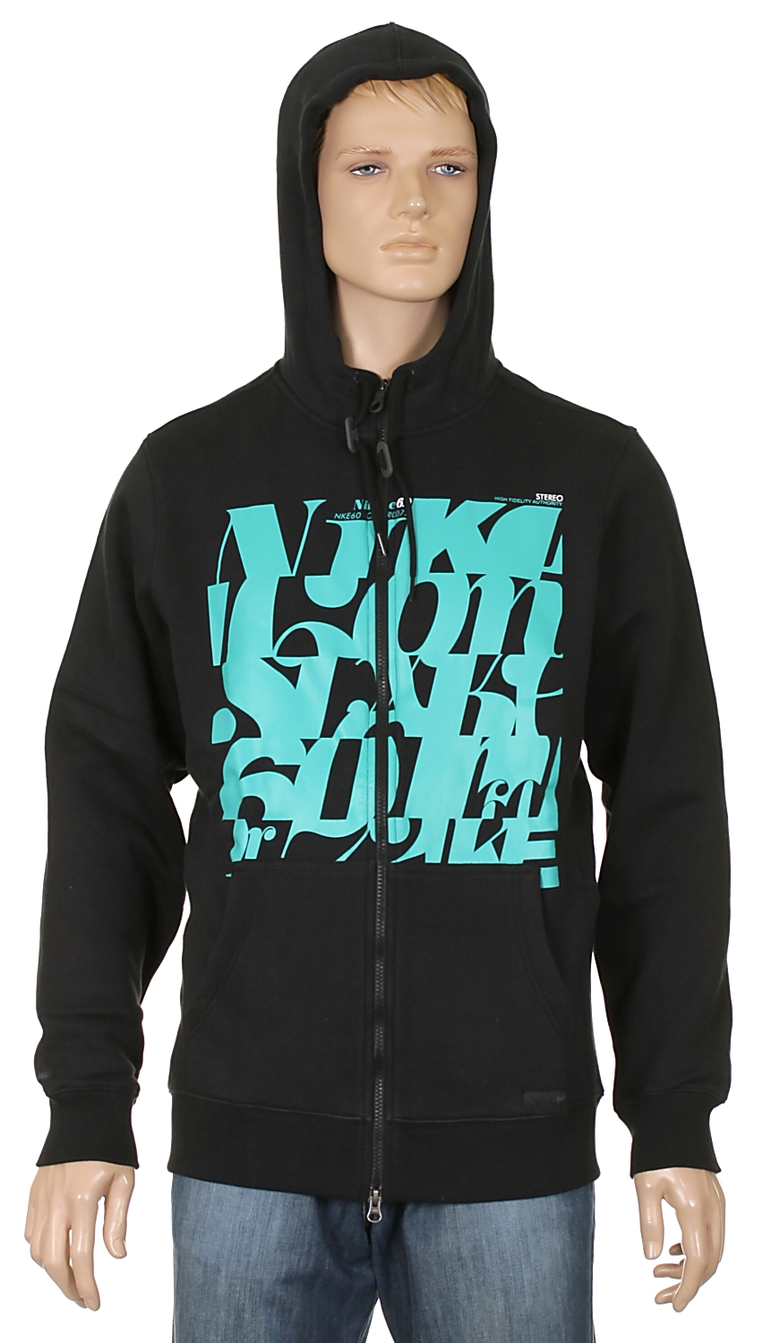 hoodie Nike 6.0 Mode 60 Zip - 018/Black