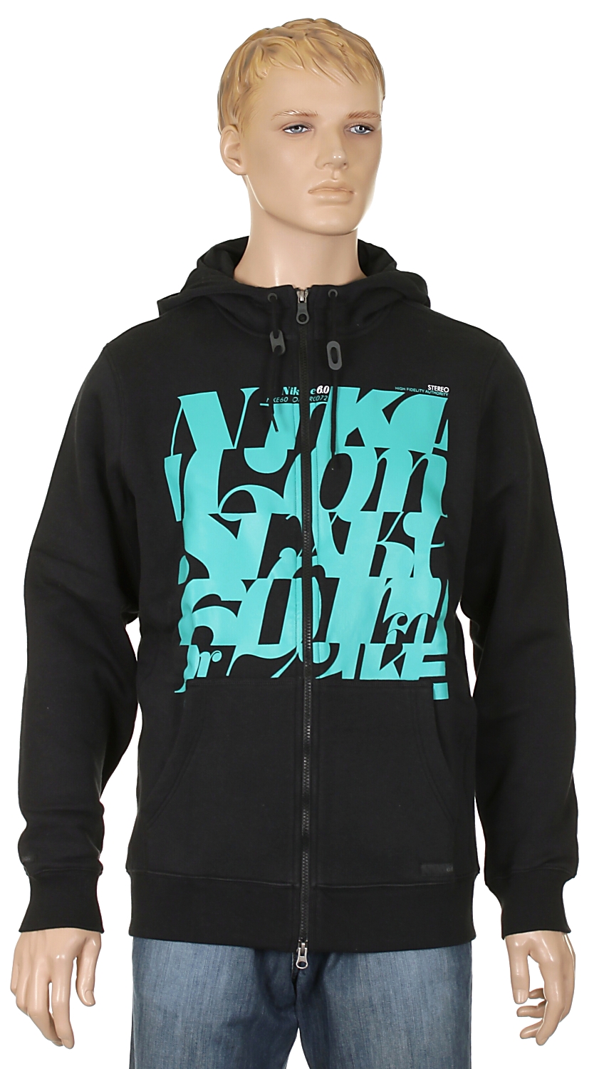 hoodie Nike 6.0 Mode 60 Zip - 018/Black