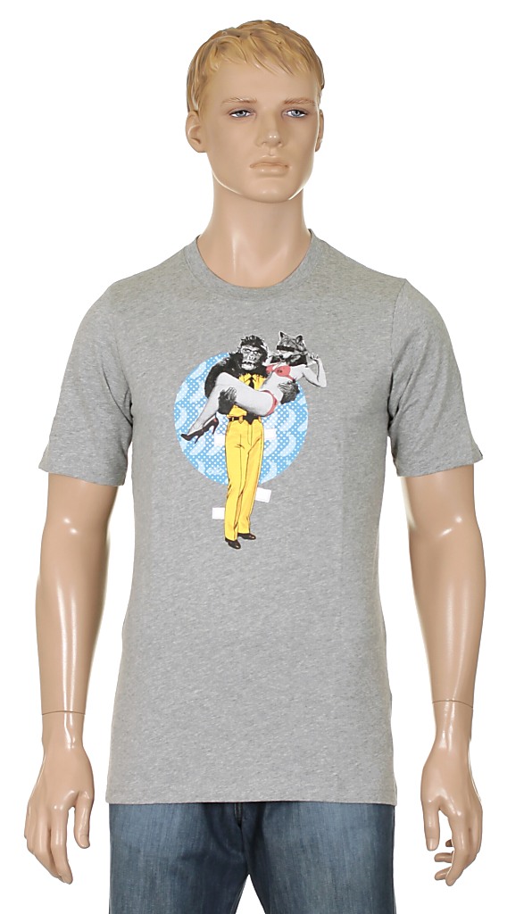 tričko Nike 6.0 Paper Doll Slim - 063/Dark Gray Heather