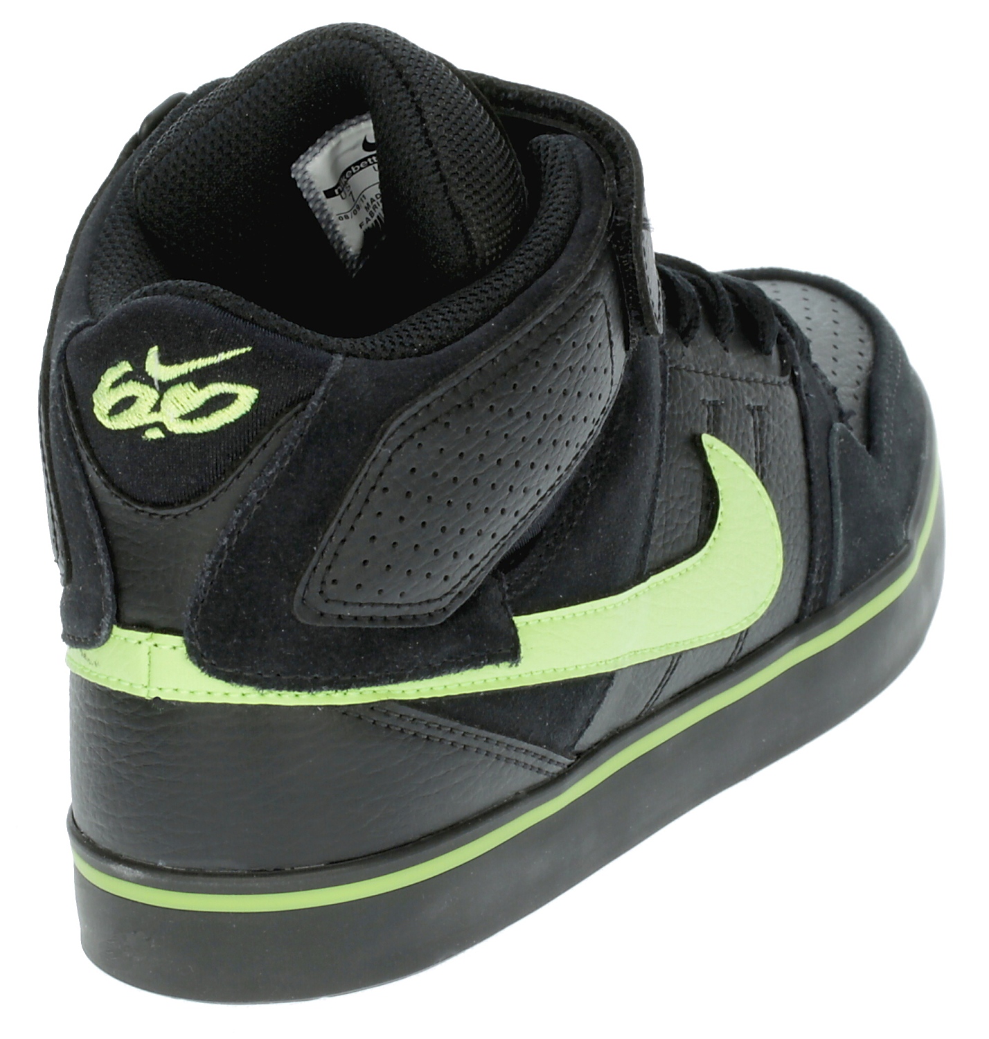 shoes Nike 6.0 Mogan Mid 2 SE - Black/Volt