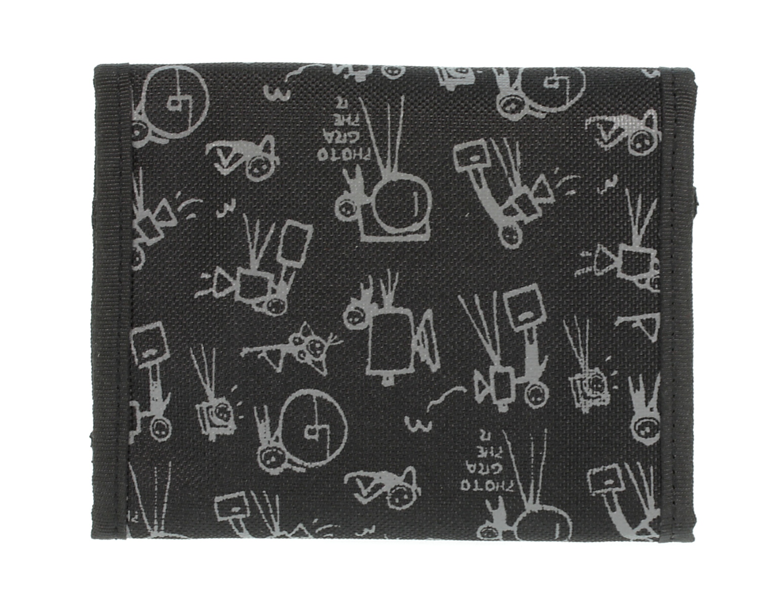 peňaženka UAX Namany - Black/Gray