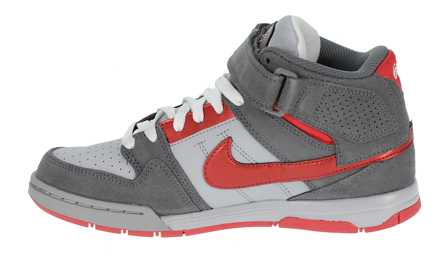 boty Nike 6.0 Air Mogan Mid 2 - Dark Gray/Action Red/Wolf Gray